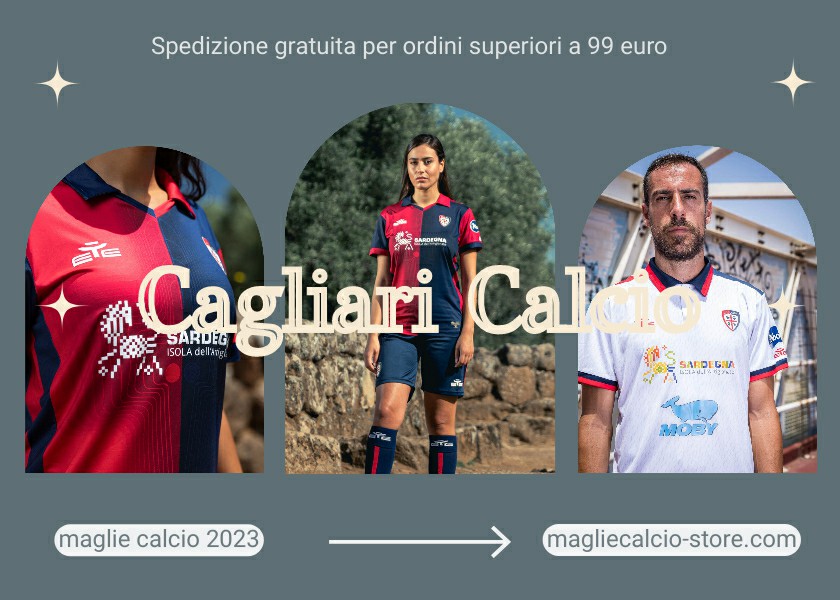 Maglia Cagliari Calcio 2023-2024