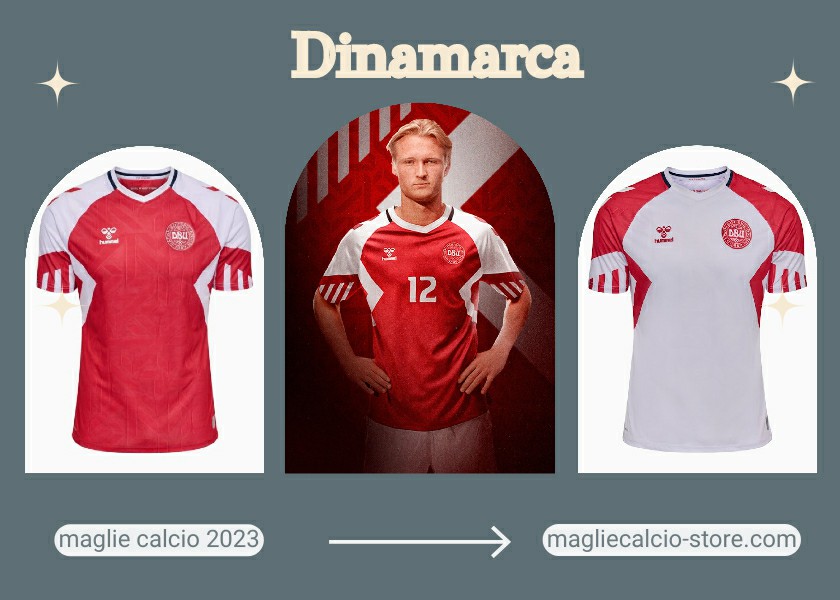 Maglia Dinamarca 2023-2024