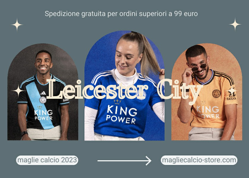 Maglia Leicester City 2023-2024