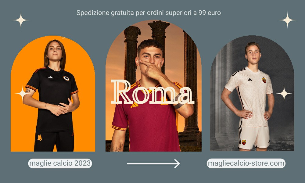 Maglia Roma 2023-2024