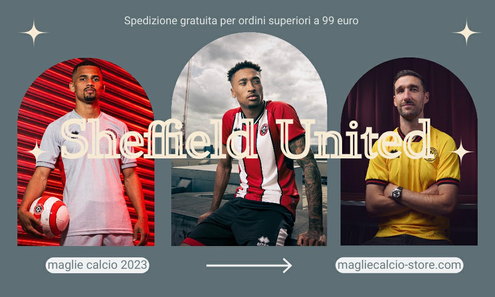 Maglia Sheffield United 2023-2024