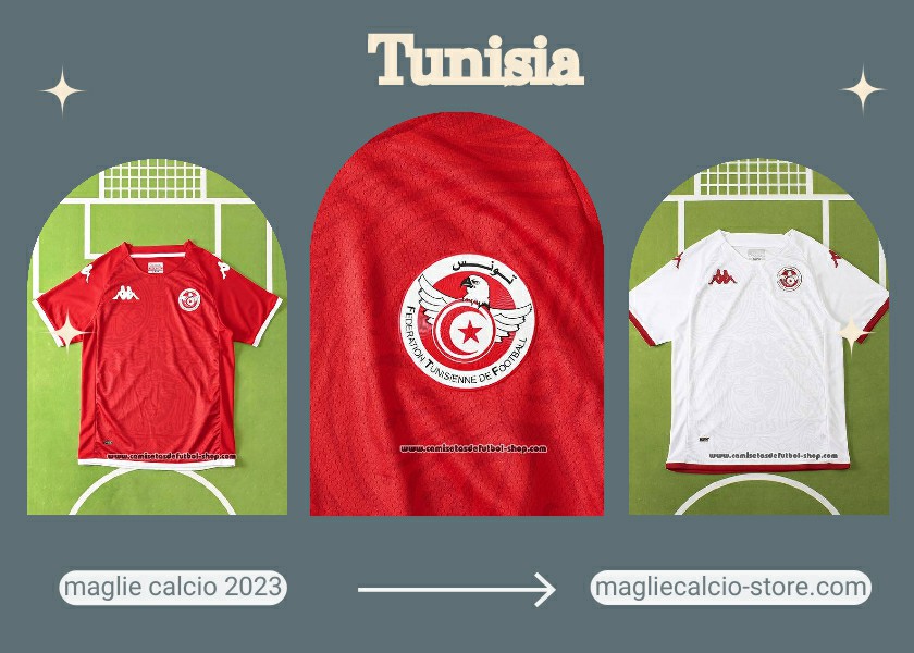 Maglia Tunisia 2023-2024